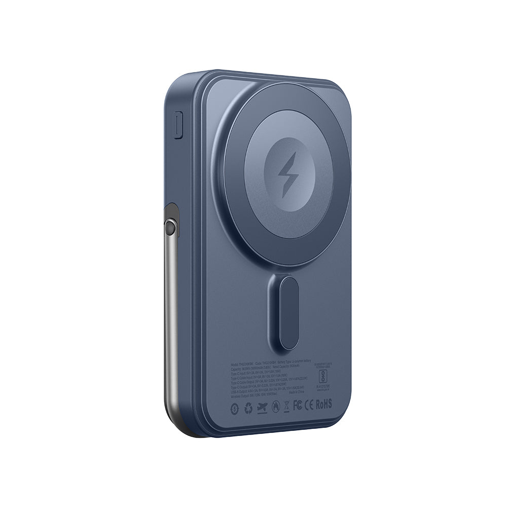 Amazingthing Thunder Go Akıllı Saat Kablosuz Şarj Özellikli PD 22.5W Standlı 15W 10000mAh Kablosuz Powerbank Amazingthing Thunder Go Akıllı Saat Kablosuz Şarj Özellikli PD 22.5W Standlı 15W 10000mAh Kablosuz Powerbank
